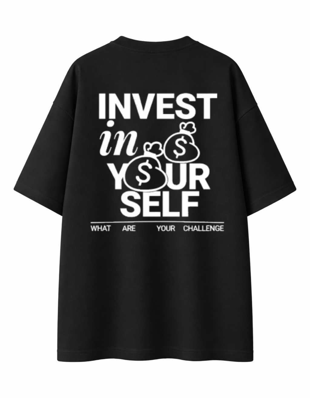 Camiseta Oversized - Invest in Your Self