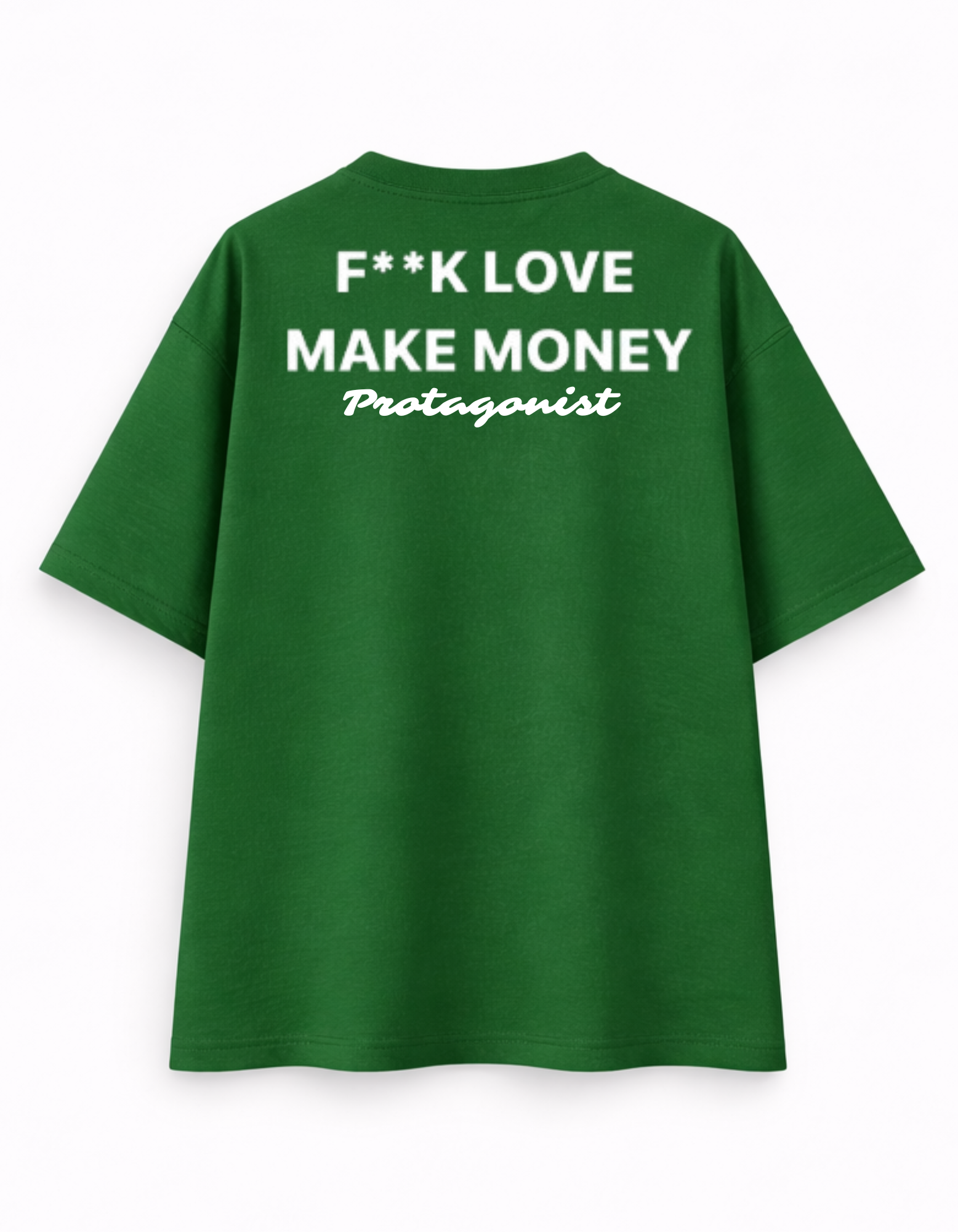 Camiseta Oversized - F**k Love Get Money