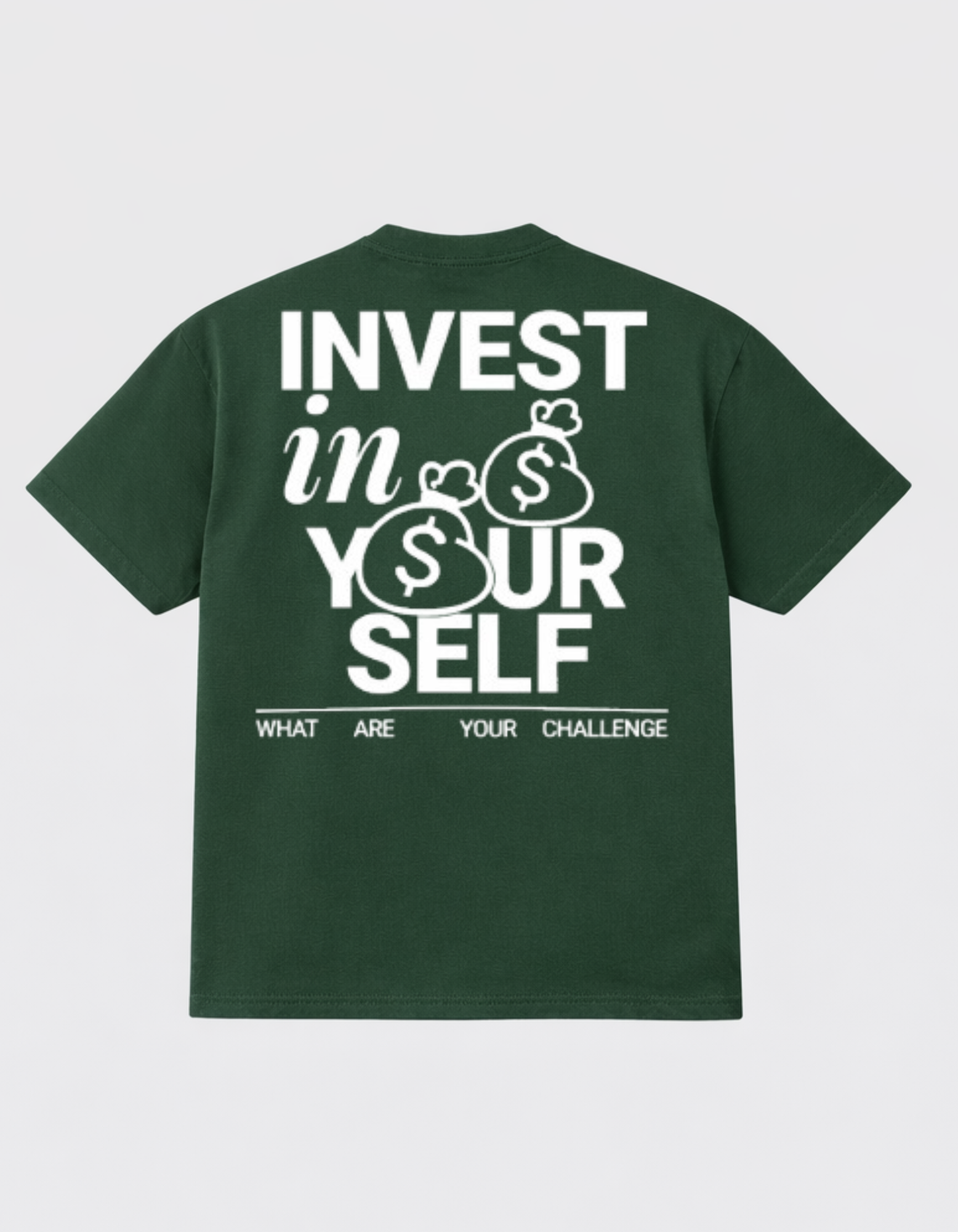 Camiseta Regular - Invest in Your Self