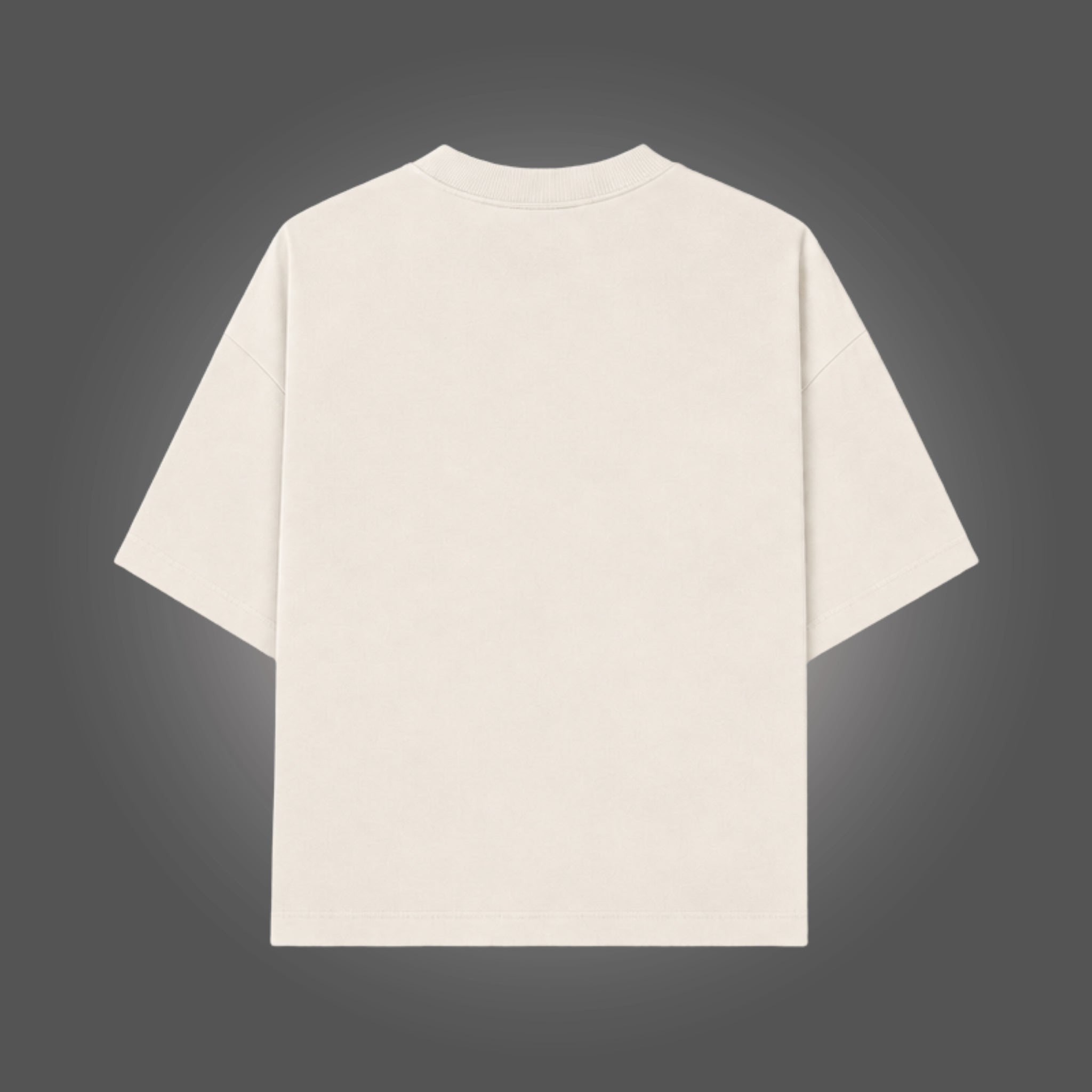 Camiseta Oversized Boxy Essential Off-White