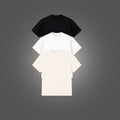 Kit com 3 Camisetas Slim fit