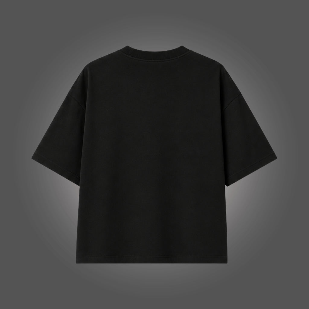 Camiseta Oversized Boxy Essential Preta