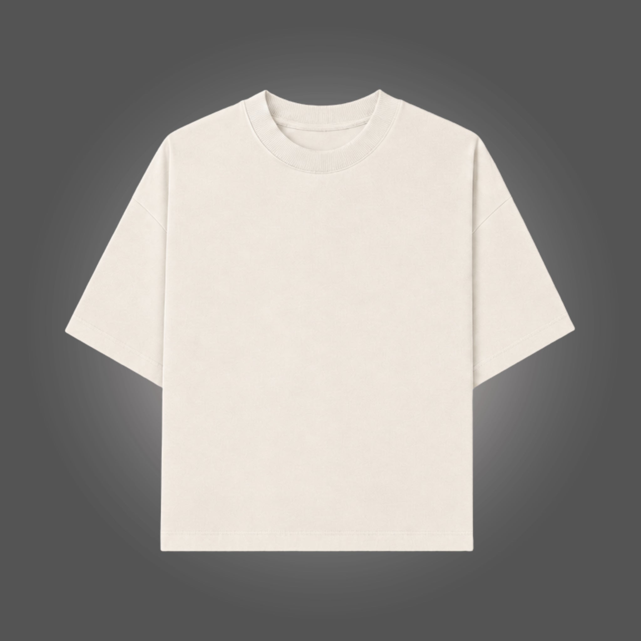 Camiseta Oversized Boxy Essential Off-White