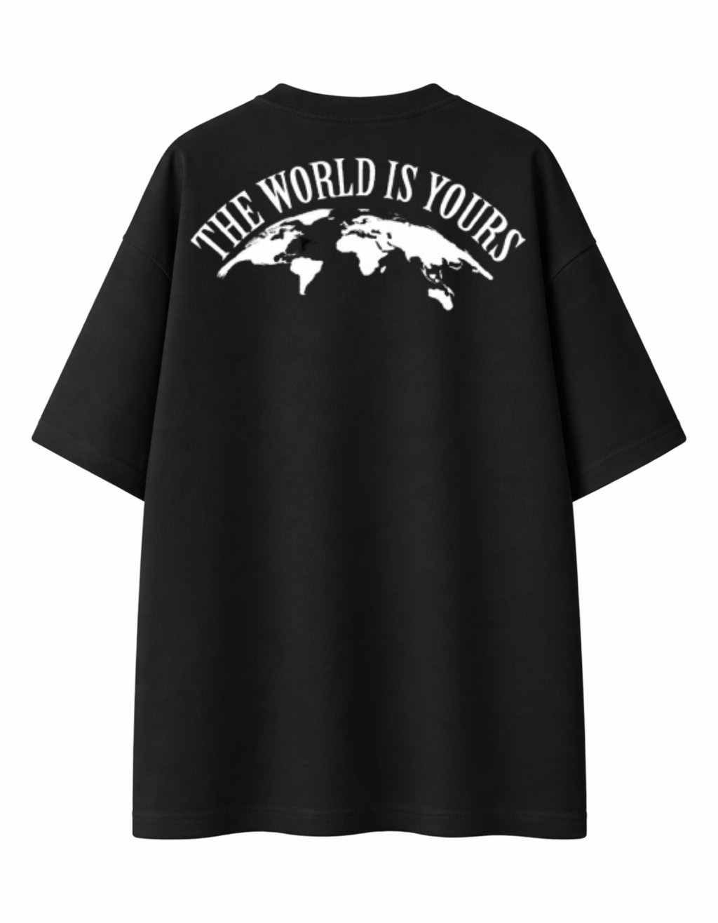 Camiseta Oversized - The World is Yours