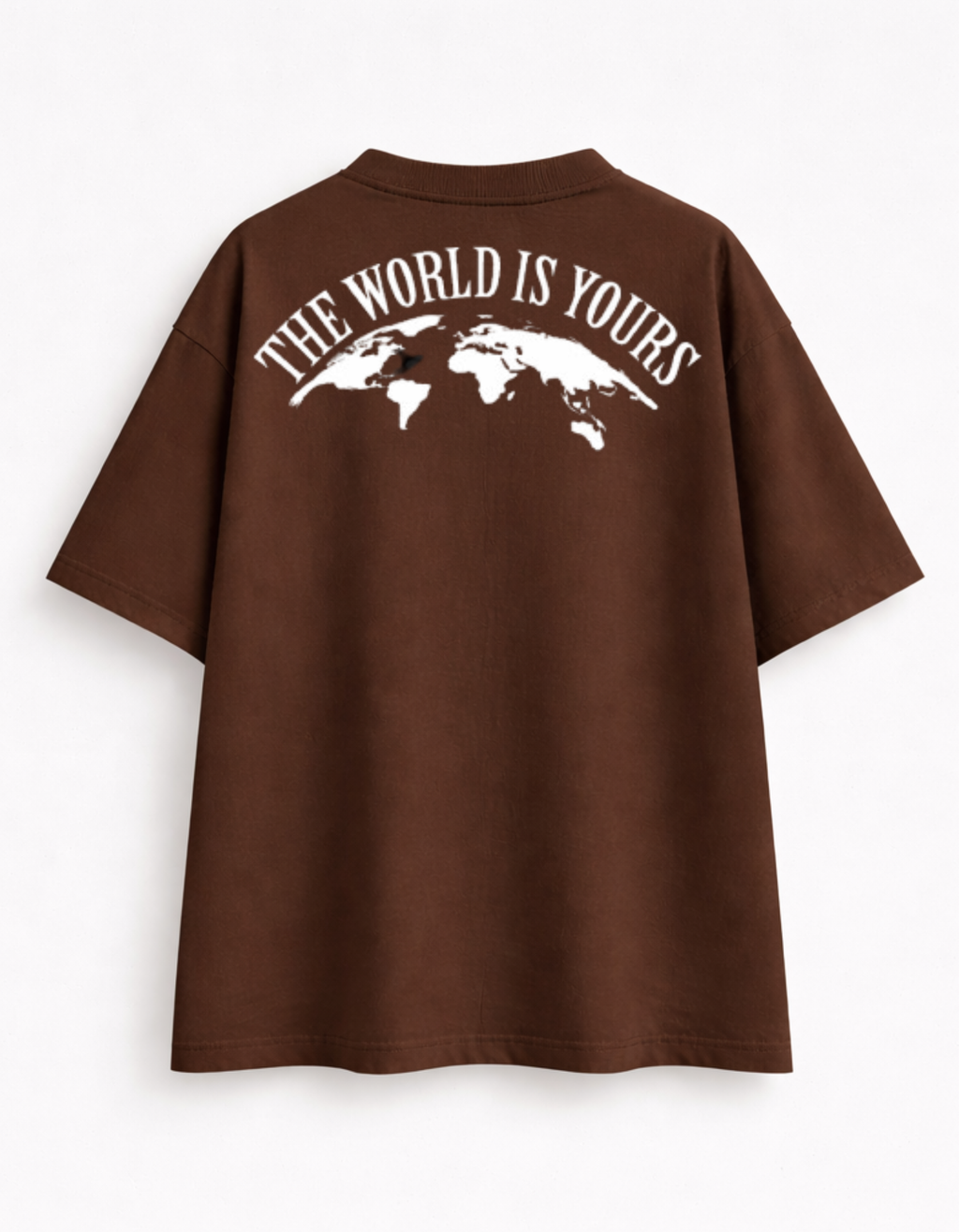 Camiseta Oversized - The World is Yours