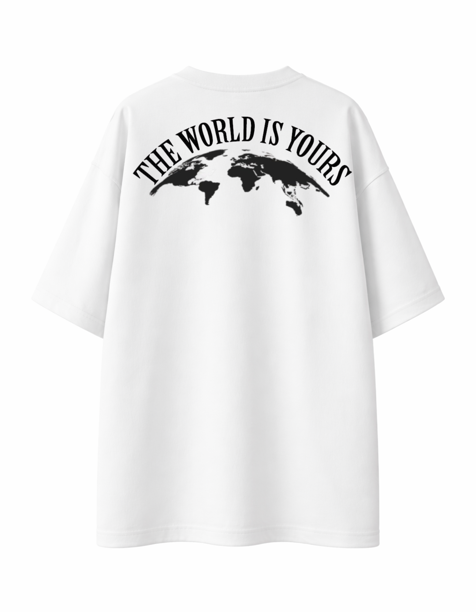 Camiseta Oversized - The World is Yours