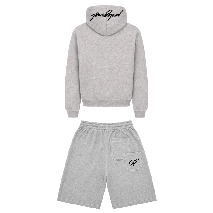 Conjunto Moletom Protagonist Brasil Cinza