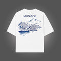 Camiseta Oversized Boxy MONACO - Branco