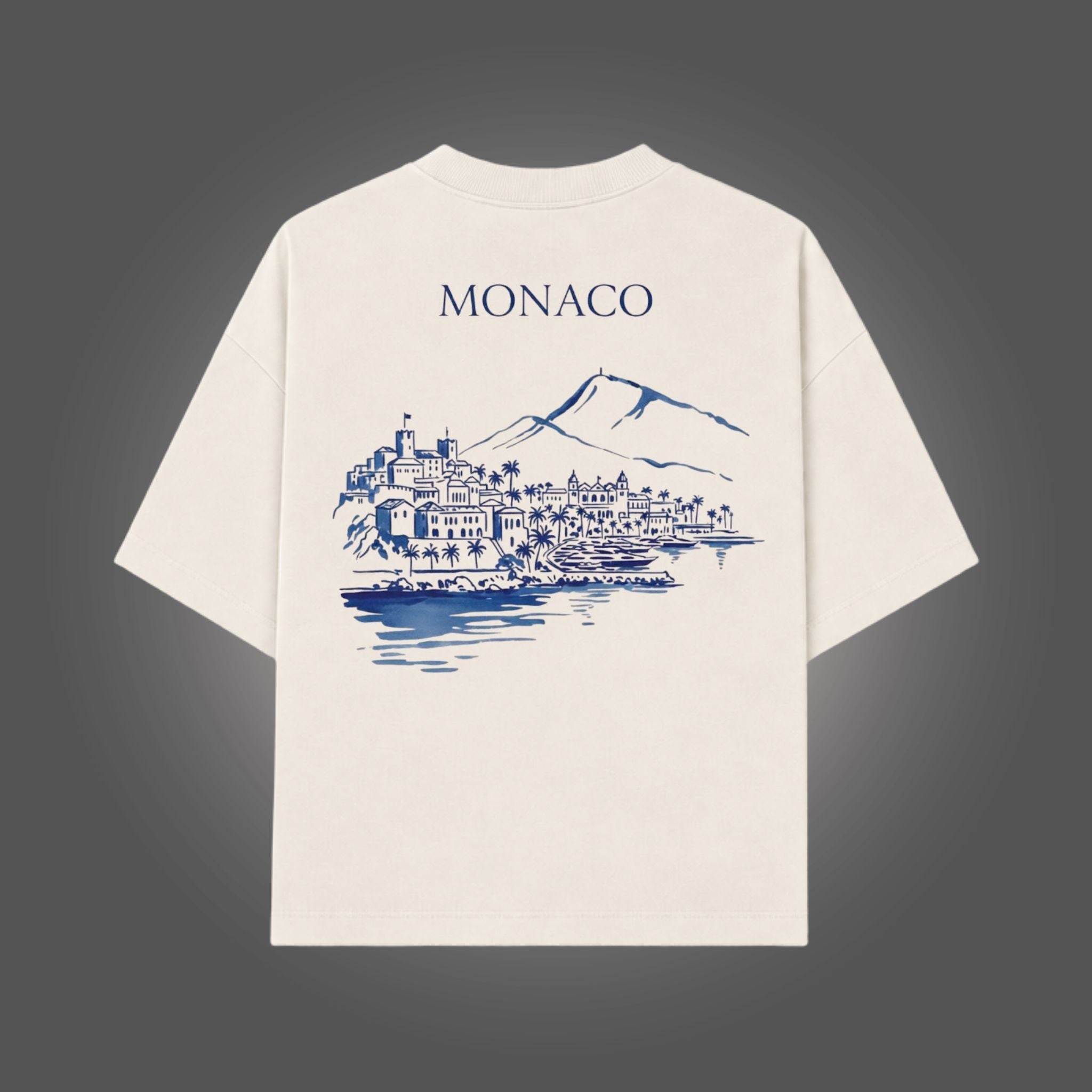 Oversized Boxy MONACO - Off-White