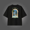 Camiseta Oversized Boxy PORTOFINO - Preta