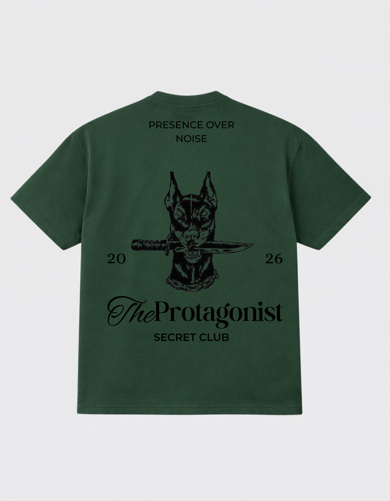 Camiseta Regular - Presence Over Noise