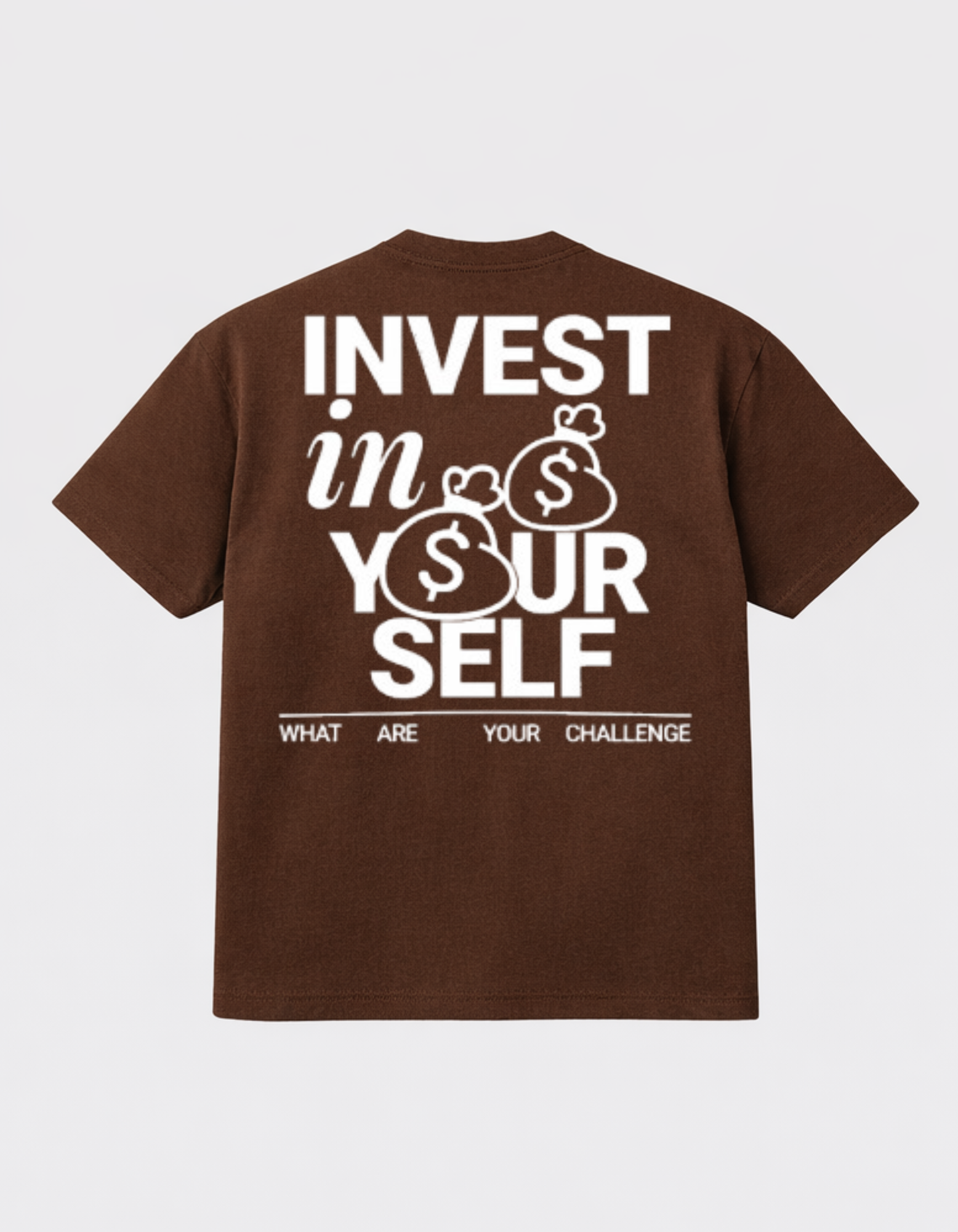 Camiseta Regular - Invest in Your Self