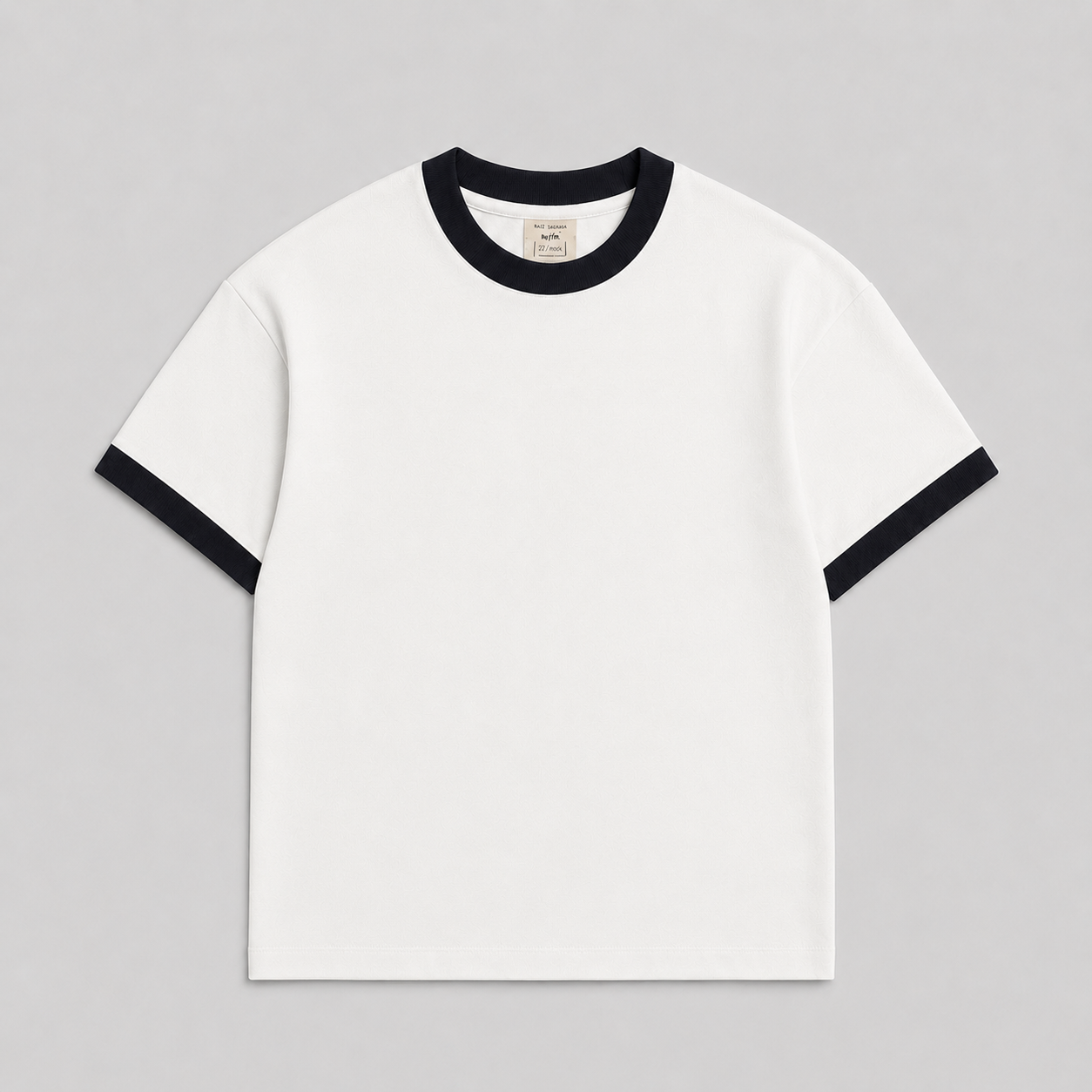 Camiseta Ringer - branca