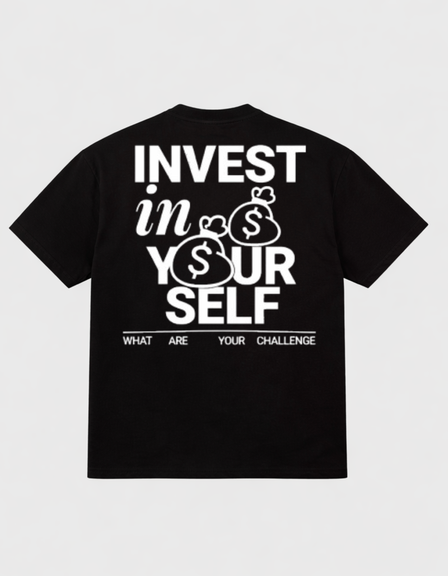 Camiseta Regular - Invest in Your Self