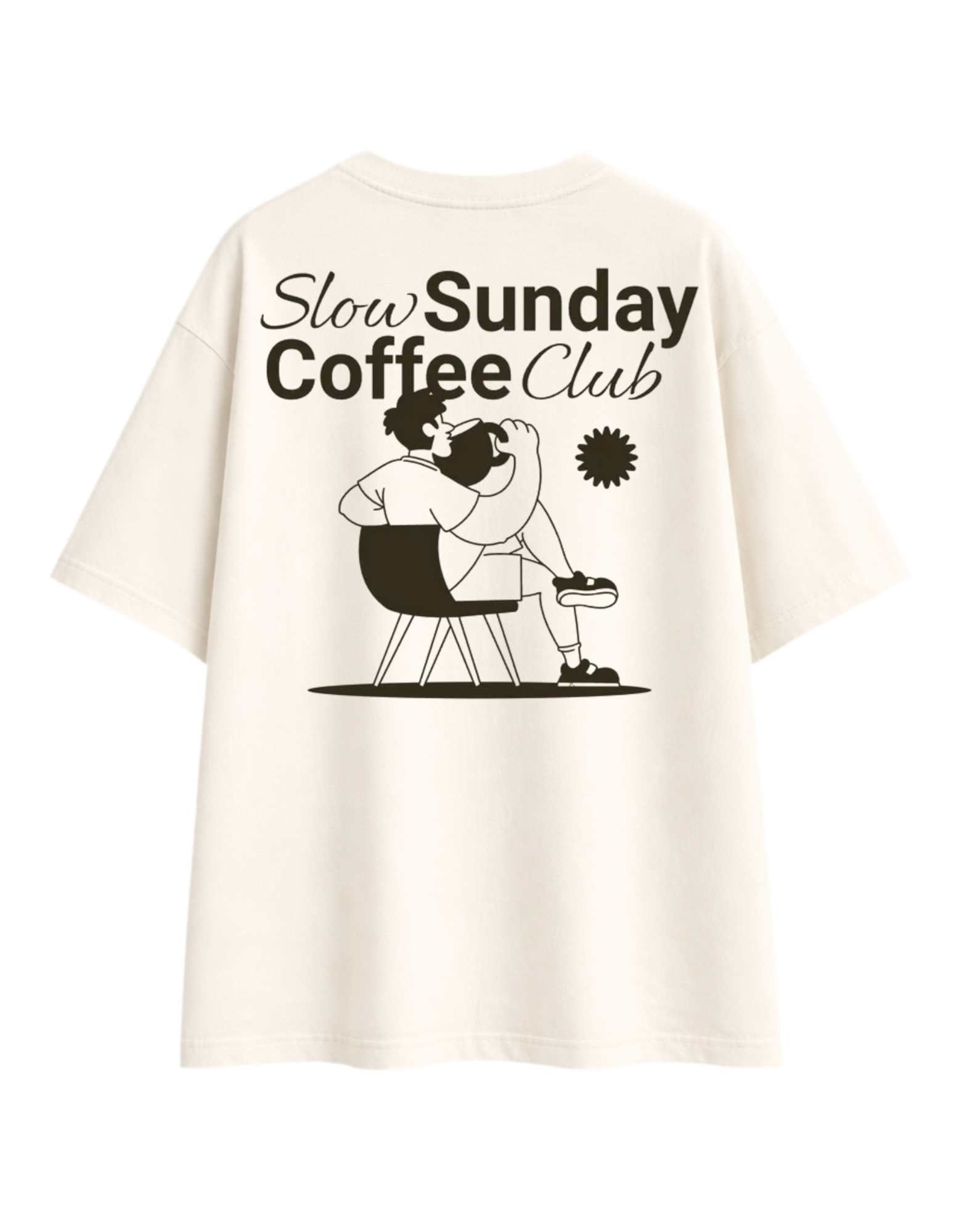 Camiseta Oversized - Coffe Club