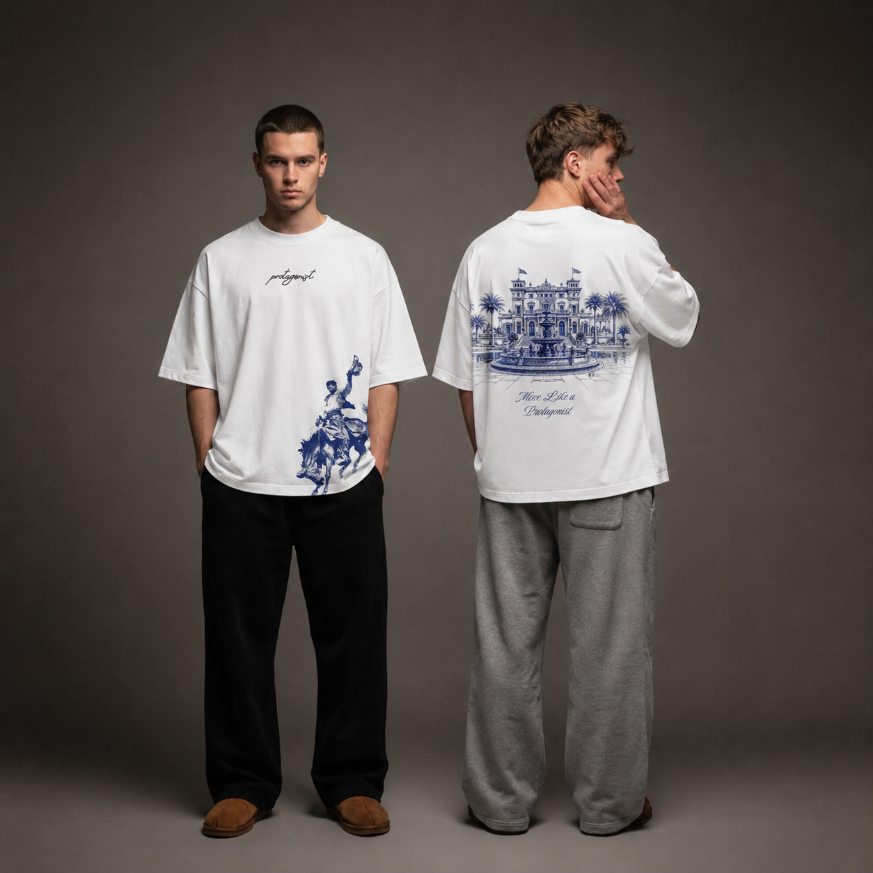 Oversized Boxy Move Like a Protagonist – Branca